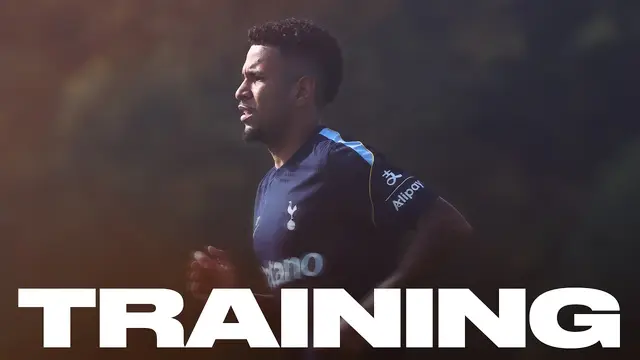 Behind the scenes at Spurs training! 🎬