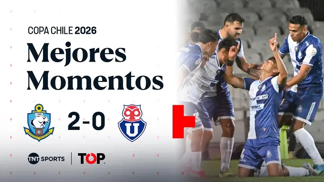 Compacto TOP | ⚪🔵 Dep. Antofagasta 2-0 💙❤️ U. de Chile | Copa Chile 2026 - Cuartos de final Ida