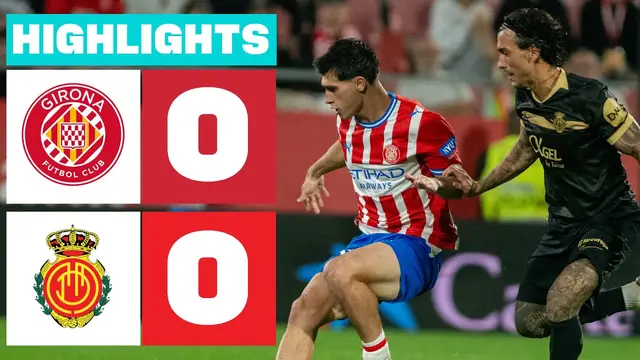 GIRONA FC 0 - 0 RCD MALLORCA | RESUMEN LALIGA HYPERMOTION
