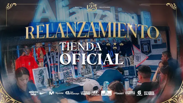 RELANZAMIENTO DE LA TIENDA BLANQUIAZUL🎁⚪️🔵| ALIANZA LIMA TV