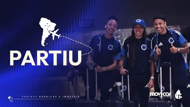 ✈️ PARTIU, QUITO! As Cabulosas já estão no Equador para a disputa da CONMEBOL Libertadores Feminina!