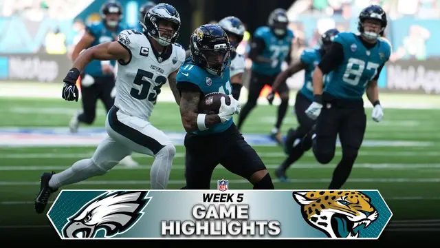 Philadelphia Eagles vs. Jacksonville Jaguars Game Highlights | 2026 NFL Season Week 5