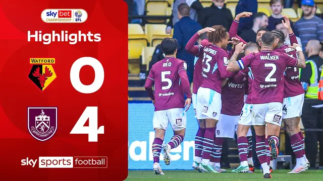 Hornets THRASHED at home! | Watford 0-4 Burnley | EFL Highlights