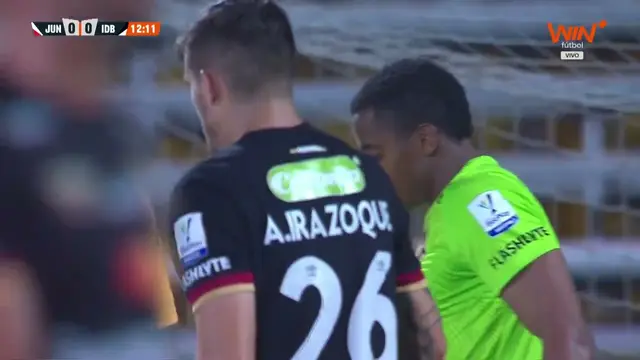 Junior anotaba ante Inter Bogotá, pero el árbitro sancionó una falta y la jugada no terminó en gol