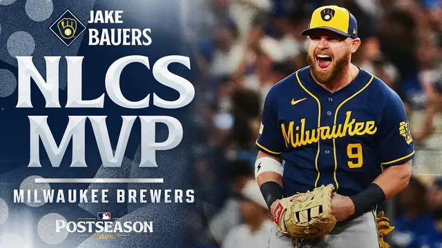 Brewers' Jake Bauers was NAILS all NLCS on way to MVP! (Clutch ABs, 6 RBIs)