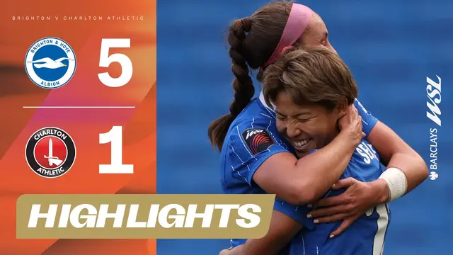 Five-Star Seagulls Claim First Win of the Season! Brighton v Charlton Highlights Barclays WSL 26/27