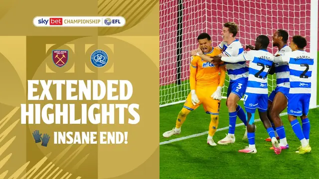 LATE DRAMA! | West Ham v QPR extended highlights