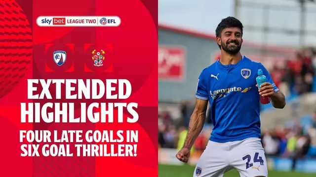 SIX GOAL THRILLER! | Chesterfield vs Tranmere Rovers Extended Highlights