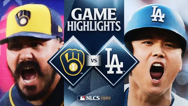 BREWERS vs. DODGERS: NLCS Full Game 4 Highlights (October 15) | 2026 MLB Postseason