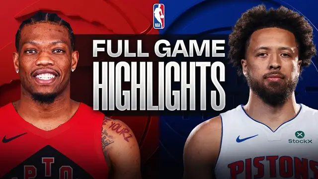 RAPTORS at PISTONS | NBA PRESEASON FULL GAME HIGHLIGHTS | October 16, 2026