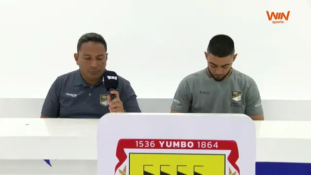Rueda de prensa de Orsomarso tras su partido con Quindío