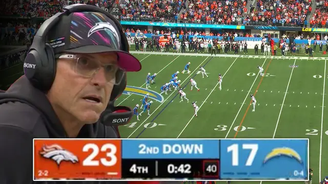 Chargers VS Broncos goes down the the wire in Los Angeles