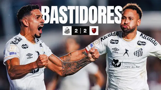 SANTOS 2 X 2 FLAMENGO | BASTIDORES | BRASILEIRÃO (08/10/26)