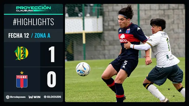 ALDOSIVI 1 - 0 TIGRE I Resumen del partido I #TorneoProyección Clausura 2026