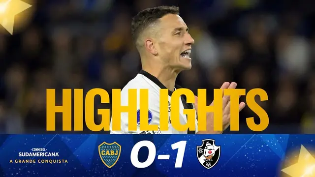 BOCA JUNIORS X VASCO DA GAMA | MELHORES MOMENTOS | CONMEBOL SUDAMERICANA 2026