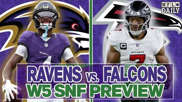 Ravens vs Falcons Week 5 Preview | NFL Daily