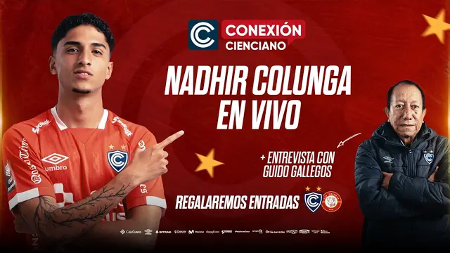 CONEXIÓN CIENCIANO | Regalamos entradas y entrevistas en exclusiva a Guido Gallegos y Nadhir Colunga
