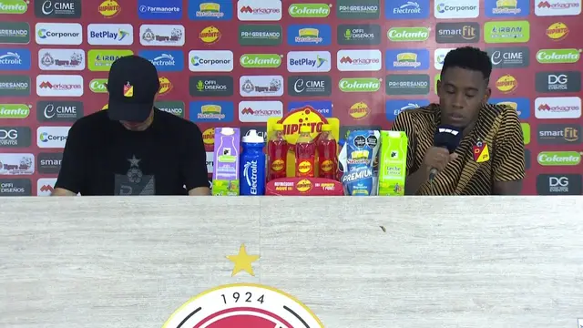 Rueda de prensa de Pereira tras su partido con Cúcuta