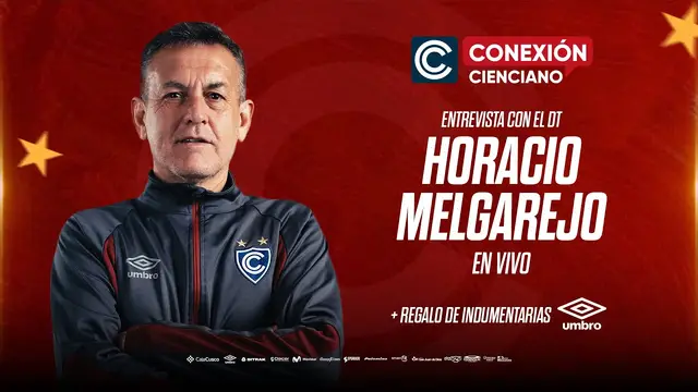 CONEXIÓN CIENCIANO | Entrevista en exclusiva a Horacio Melgarejo y regalo de indumentaria
