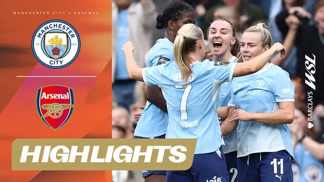 Hemp Double & Casparij Stunner Keeps Champions Top! | Man City v Arsenal | Barclays WSL 26/27
