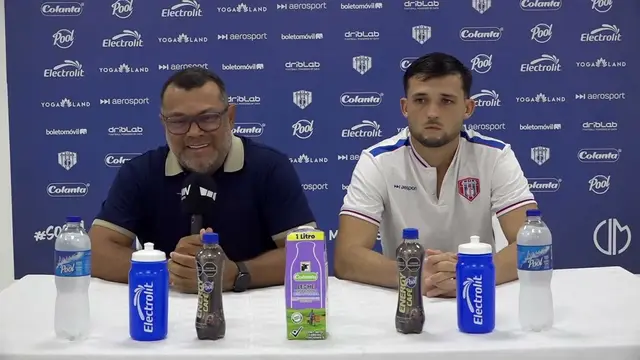 Rueda de prensa de Unión Magdalena tras su partido con Leones