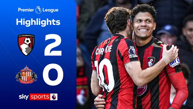 Cherries claim first PL win of season! 🍒 | Bournemouth 2-0 Sunderland | Premier League highlights