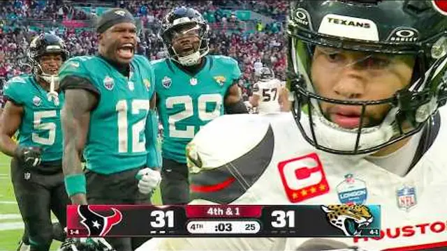 FIREWORKS IN LONDON!!! Houston Texans vs Jacksonville Jaguars Week 6 Ending