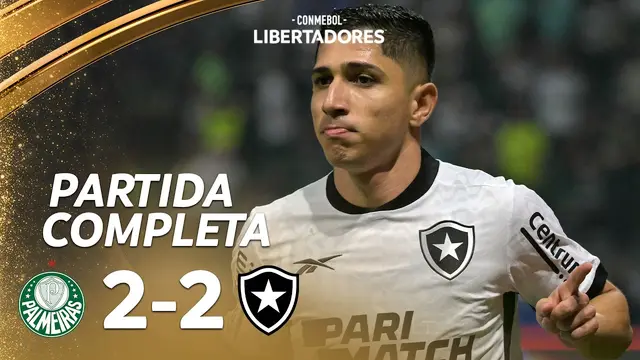 PARTIDA COMPLETA | PALMEIRAS X BOTAFOGO | CONMEBOL LIBERTADORES 2024