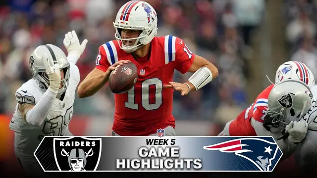 Los Vegas Raiders vs. New England Patriots Game Highlights | 2026 NFL Season Week 5