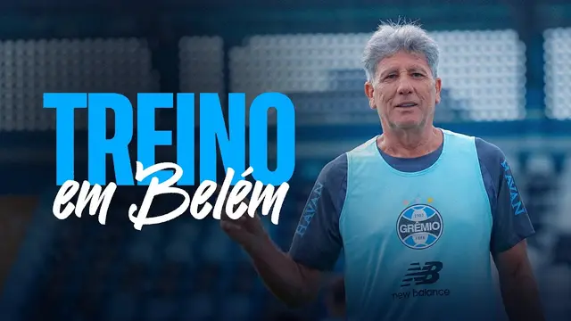 GRÊMIO TREINA EM BELÉM PARA ENFRENTAR O REMO