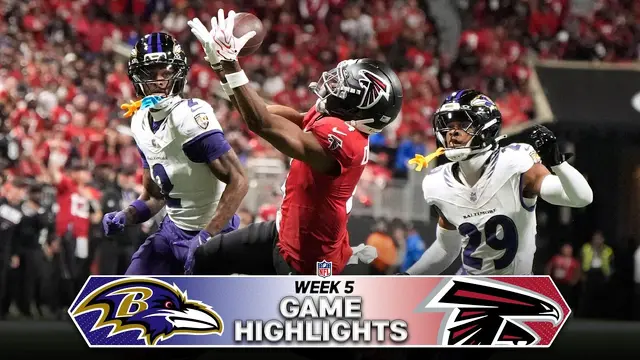 Baltimore Ravens vs Atlanta Falcons Game Highlights | 2026 NFL Season Week 5