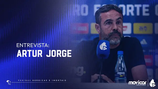 🦊🎙ENTREVISTA | ARTUR JORGE | RED BULL BRAGANTINO 4 X 2 CRUZEIRO