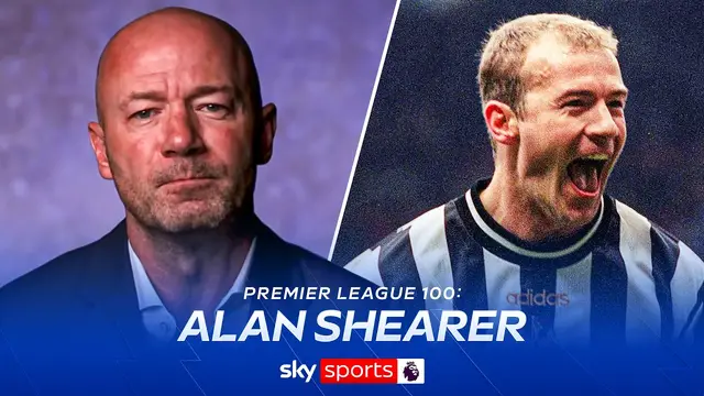 Alan Shearer's journey to being the Premier League's record goalscorer 🥇 | Premier League 100