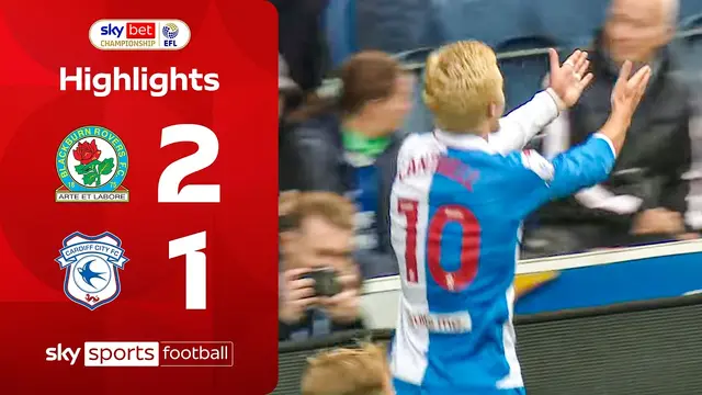 Gudjohnsen and Cantwell fire Rovers to victory! | Blackburn 2-1 Cardiff | EFL Highlights