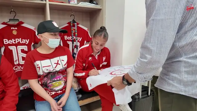 Tania y su familia vivieron una tarde inolvidable junto a las #Leonas 🦁🇮🇩