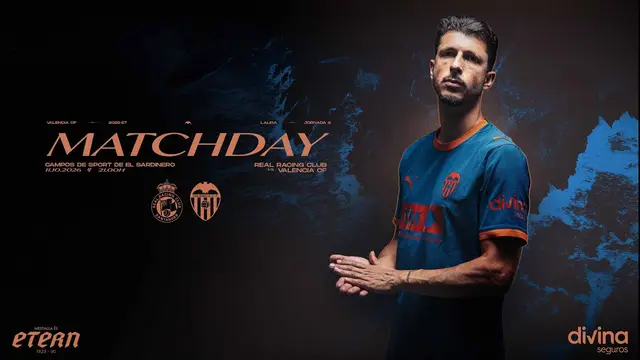 REAL RACING CLUB DE SANTANDER - VALENCIA CF | JORNADA 8 DE LALIGA EA SPORTS 2026 - 2027
