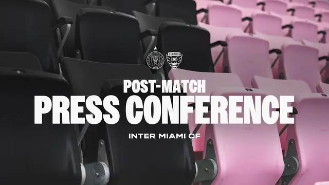 Inter Miami CF vs D.C. United | Post-Match Press Conference