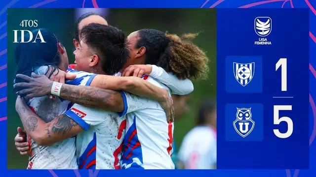 Huachipato 1-5 Universidad de Chile | #LigaFemenina 2026 | Cuartos de Final Ida