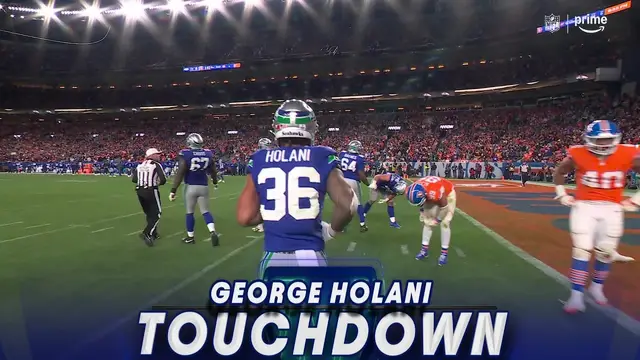 GEORGE HOLANI TRUDGES HIS WAY TO THE ENDZONE FOLLOWED BY A CLUTCH 2PT CONVERSION