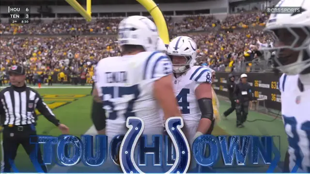 TYLER WARREN PUNCHES IT IN FOR THE COLTS