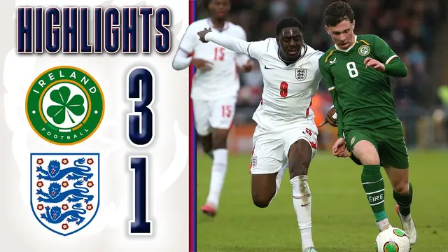 Republic of Ireland 3-1 England | Highlights | U21 Men | UEFA U21 EURO Qualifier