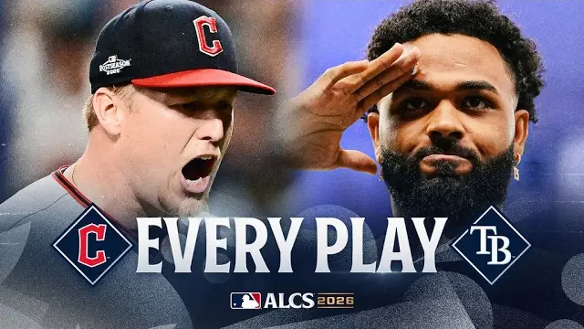 EVERY PLAY from Guardians vs. Rays ALCS Game 2