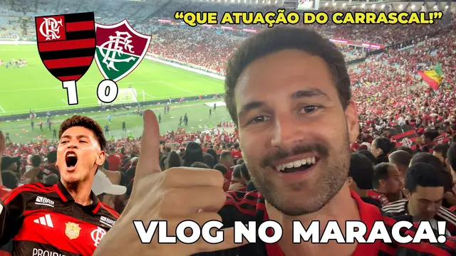 UM DIA DE BASTIDOR NO MARACA! | VLOG DE FLAMENGO X FLUMINENSE NA FLAMENGO TV