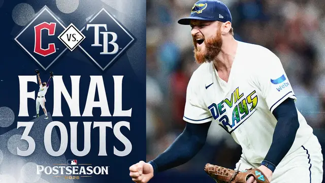 FINAL 3 OUTS: Rays even ALCS vs. Guardians after winning Game 2! | MLB Highlights