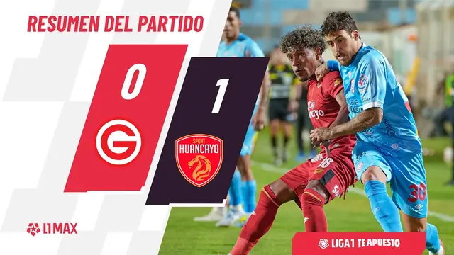 Deportivo Garcilaso 0-1 Sport Huancayo: resumen de hoy y mejores jugadas | #Liga1TeApuesto2026