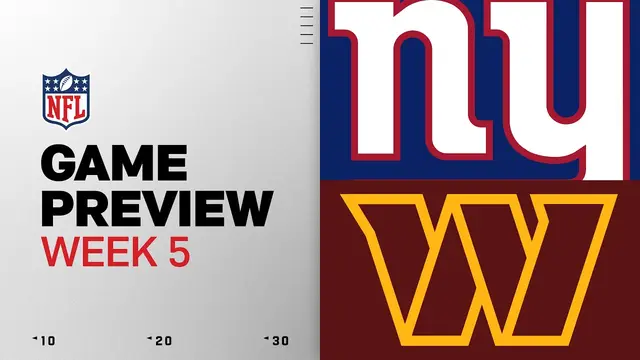 New York Giants vs Washington Commanders | 2026 Week 5 Game Preview