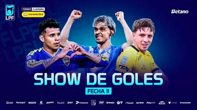 SHOW DE GOLES DE LA FECHA 11 | #TorneoMercadoLibre Clausura 2026