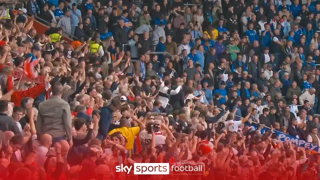 Full-time SCENES as Saints SINK Portsmouth in South Coast derby!