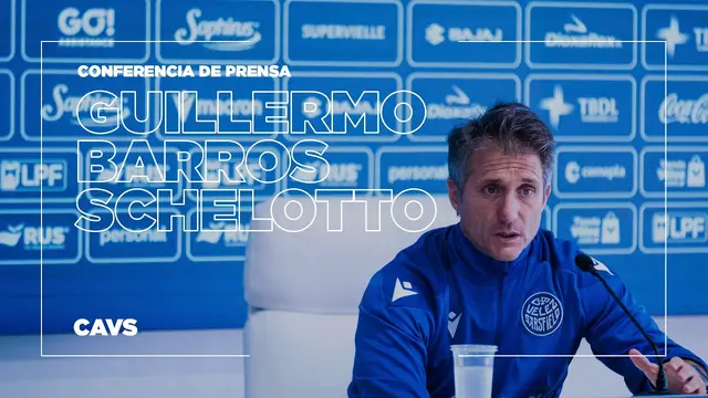 Conferencia de prensa de Guillermo Barros Schelotto