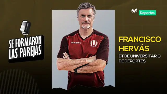 FRANCISCO HERVÁS, DT DE UNIVERSITARIO VÓLEY | SE FORMARON LAS PAREJAS 🎙🏐